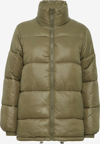 Oxmo Between-Season Jacket 'abelone' in Green: front