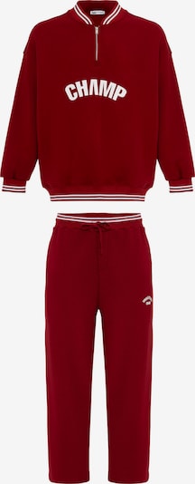 VAMOS CLO Oloasu värissä burgundin punainen / valkoinen, Tuotenäkymä