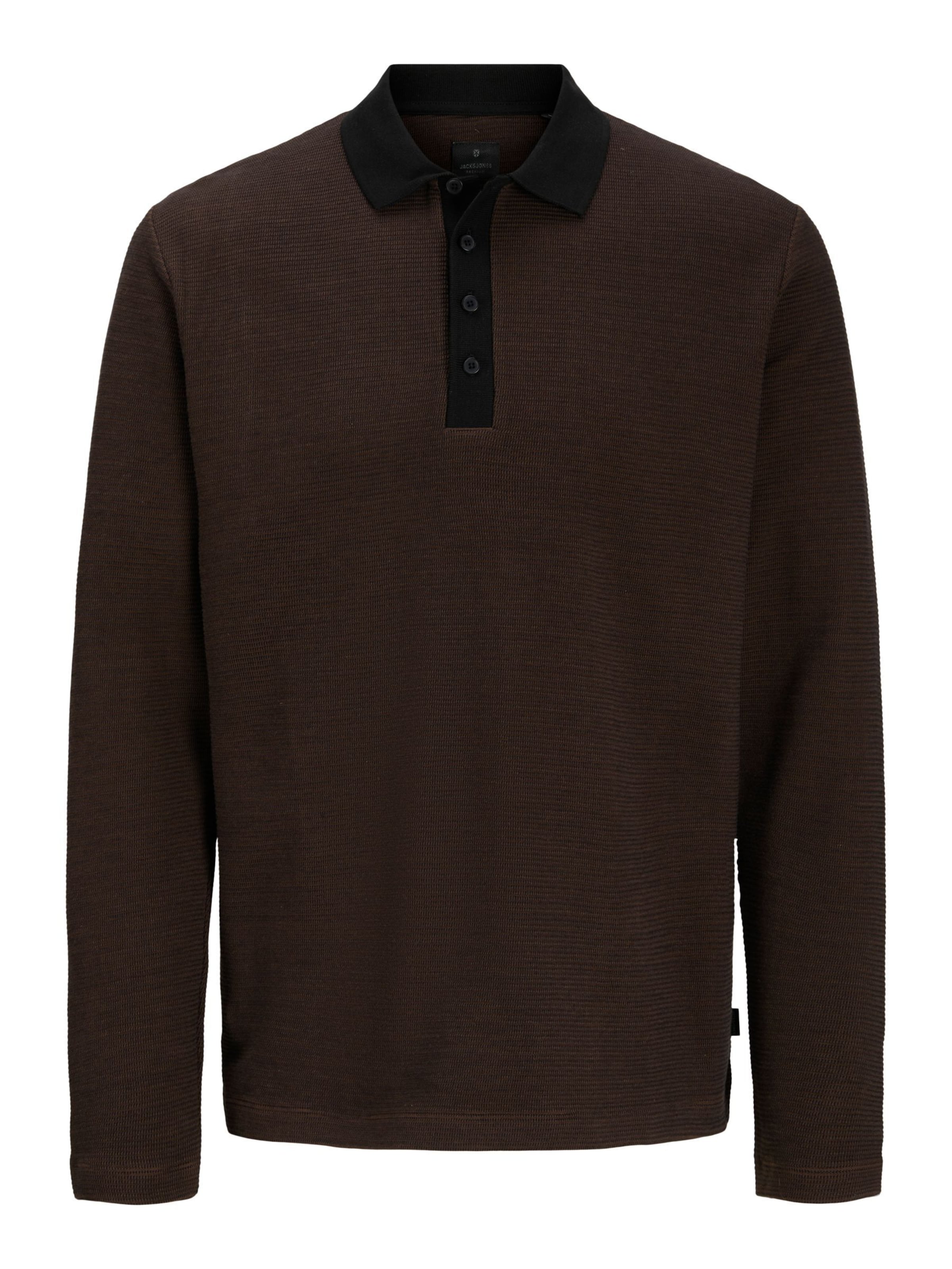 JACK & JONES - Camiseta en marrón: frente