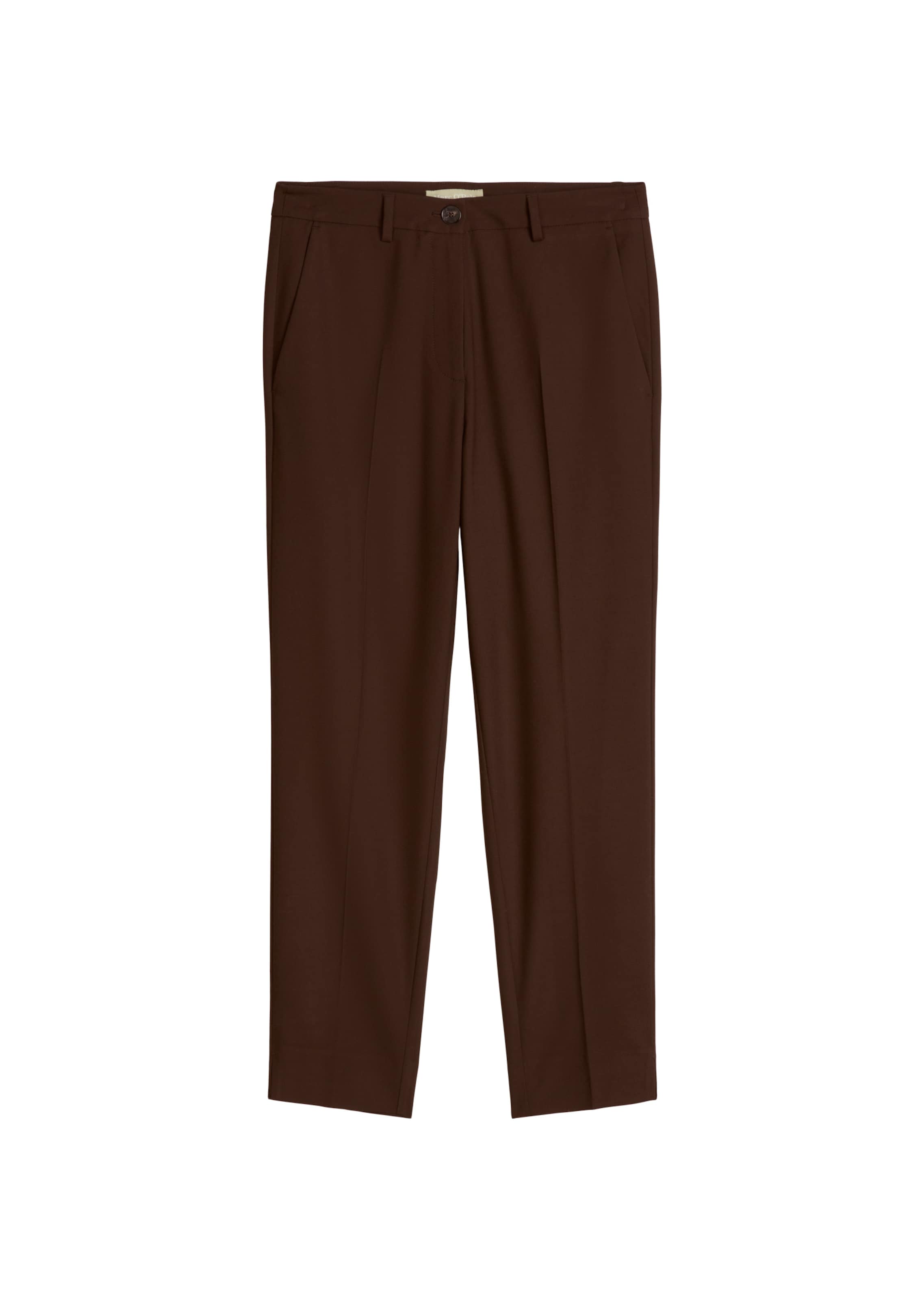 Marc O'Polo Pantalon 'Malin' in Bruin: voorkant