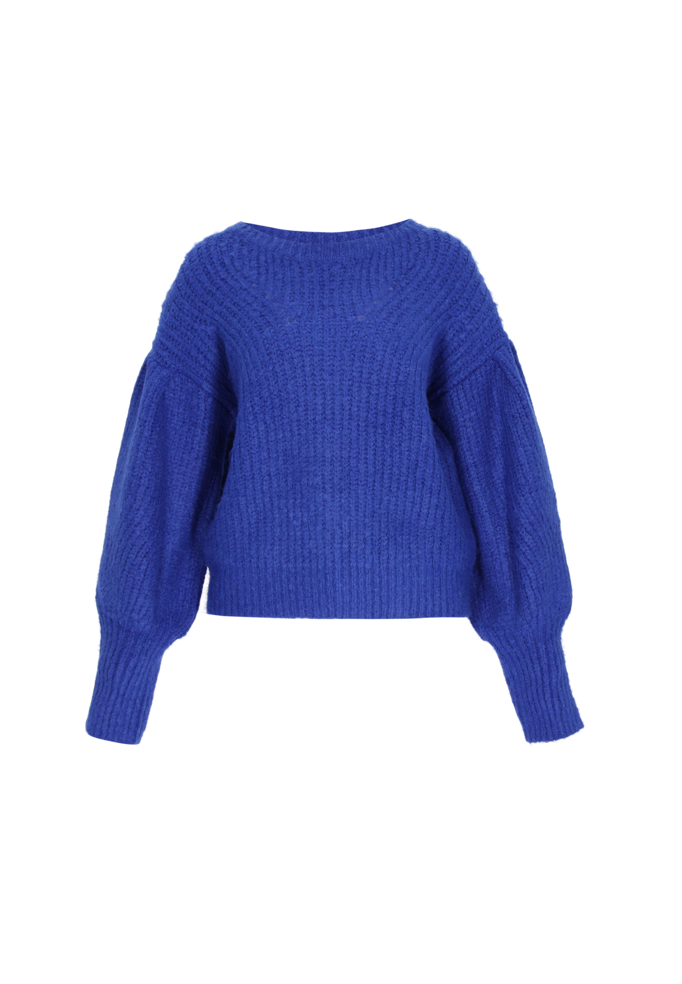 IZIA Maxitröja i blå: framsida