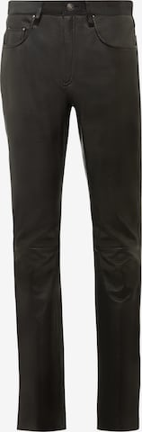 RICANO - Pantalón en negro: frente