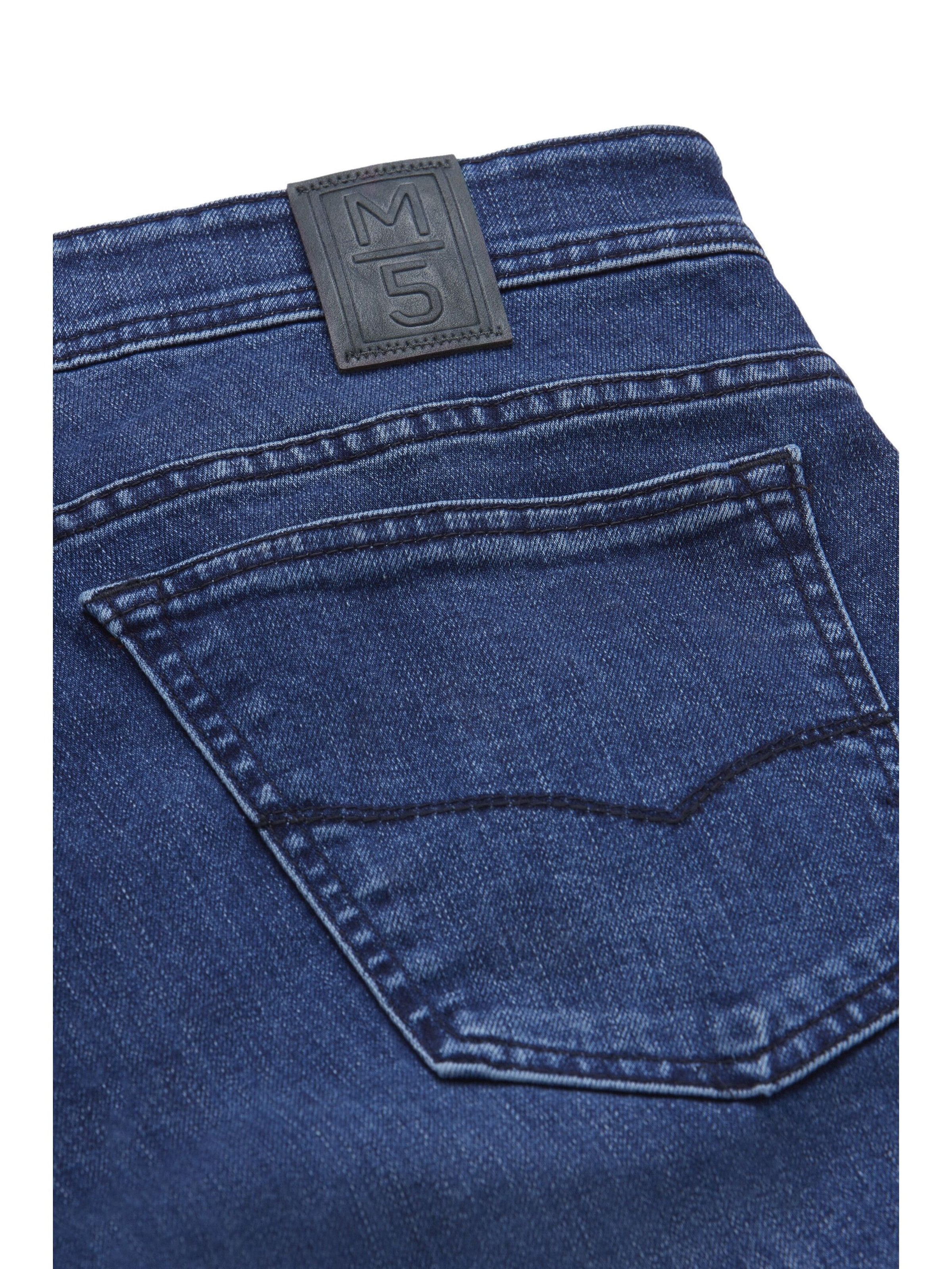 MEYER Regular Jeans 'M5 Six 9-6372' in Blue