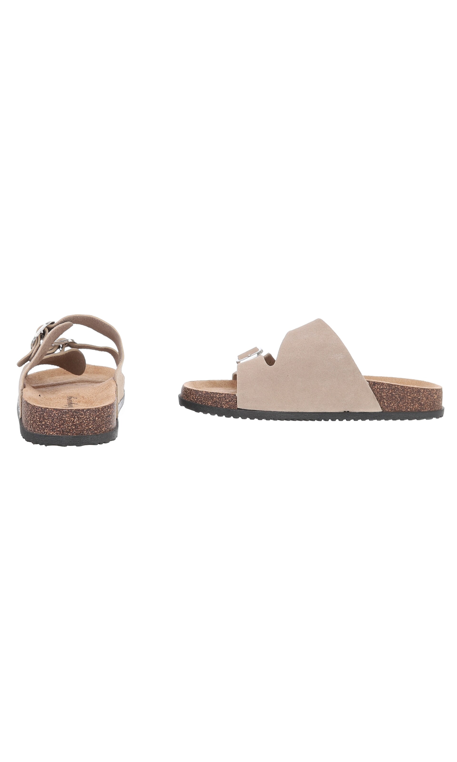 Ital-Design Pantolette in Beige