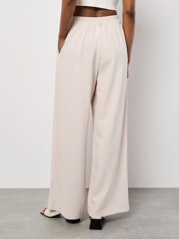 Wide Leg Pantalon ' ' Apricot en beige