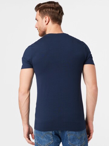 SELECTED HOMME - Camiseta en azul