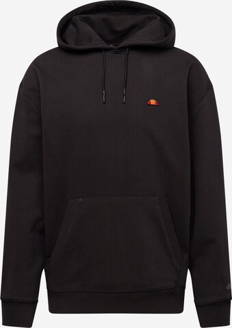 ELLESSE Sweatshirt 'Caldine' i svart: framsida