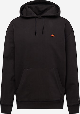 ELLESSE Sweatshirt 'Caldine' in Black: front