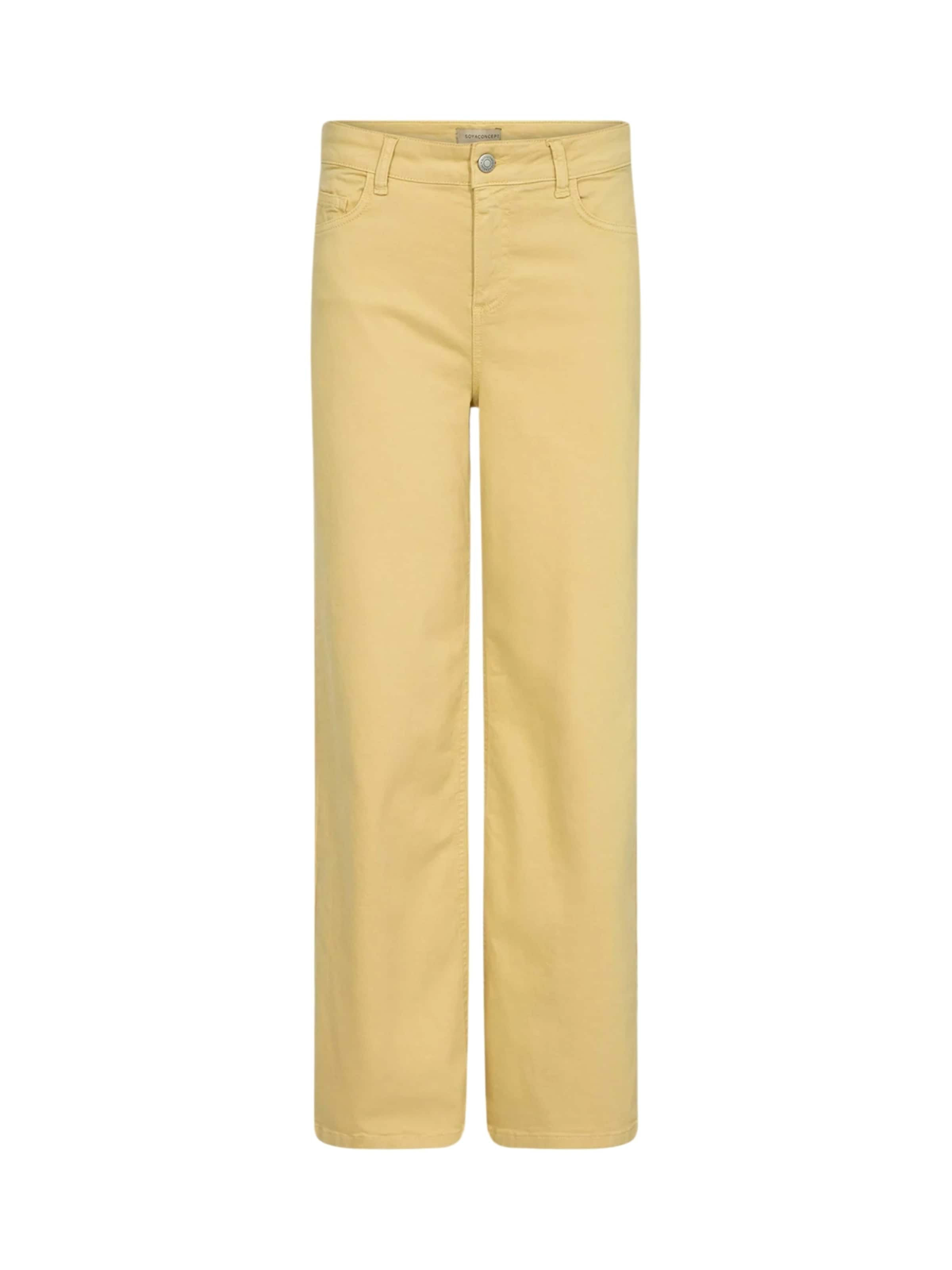 Soyaconcept Jeans ' ERNA ' in Yellow: front
