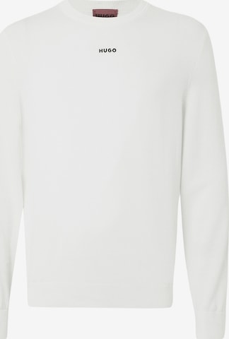 HUGO Pulóver 'San Cassius-C2' - bézs: elől