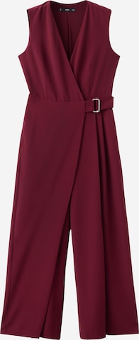 MANGO Jumpsuit in Red: front