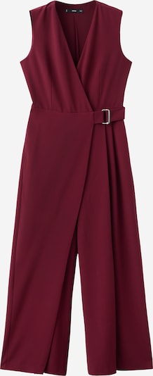 MANGO Jumpsuit in weinrot, Produktansicht