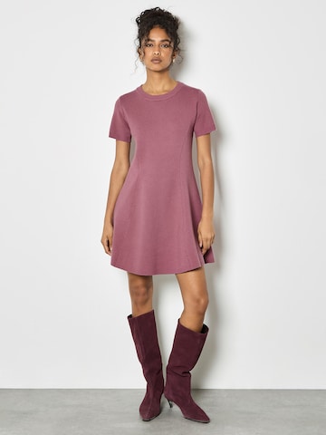 Apricot Dress 'Panel' in Pink