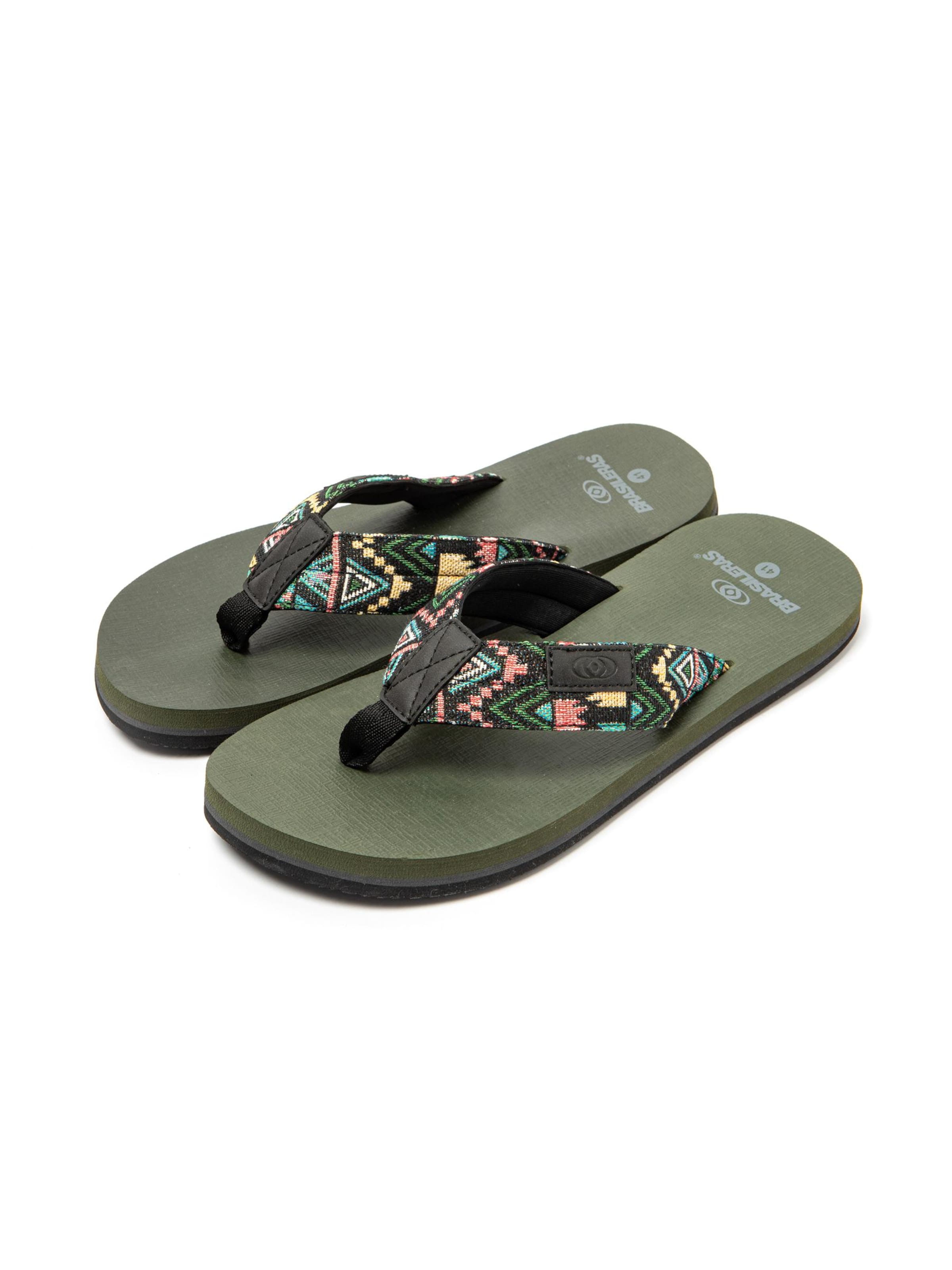 Scarpe da spiaggia / da bagno 'Azteca' di Brasileras in verde