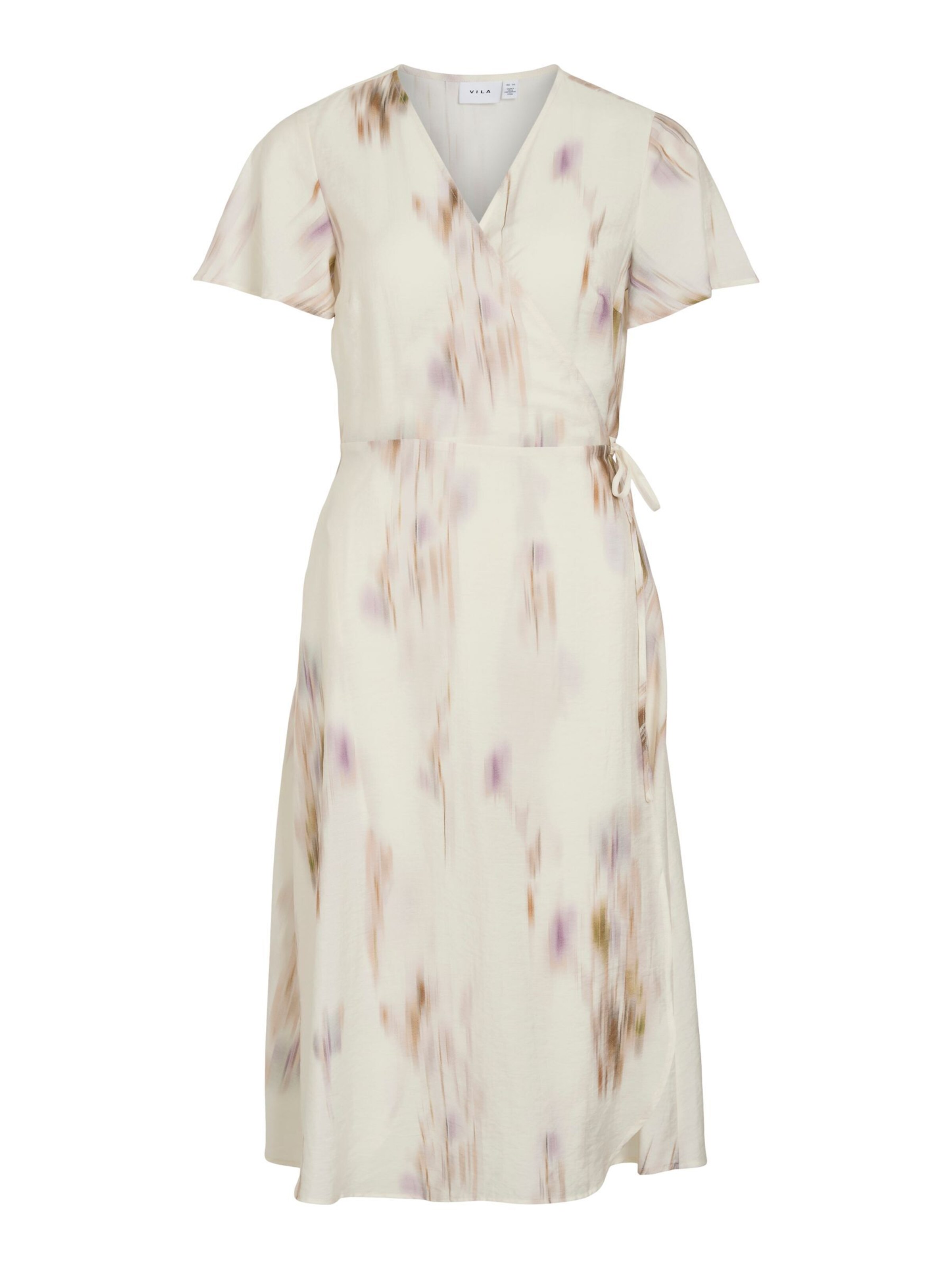 VILA Robe 'VIKalia' en marron / violet / blanc, Vue avec produit