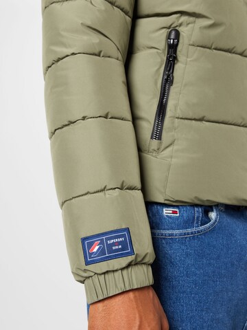 Superdry - Casaco de inverno em verde