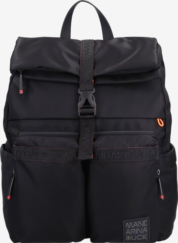 MANDARINA DUCK Backpack 'Warrior' in Black: front