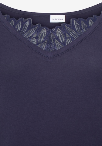 LASCANA Majica za spanje | vijolična barva