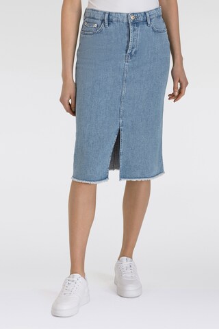 MAC Skirt in Blue: front