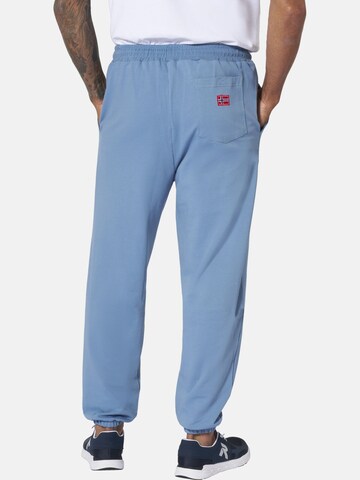 Jan Vanderstorm Loose fit Workout Pants ' Vegar ' in Blue