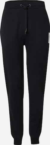 Karl LagerfeldTapered Hlače - crna boja: prednji dio