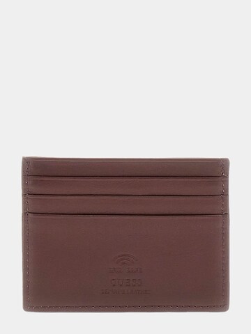GUESS Etui 'New Boston' in Braun
