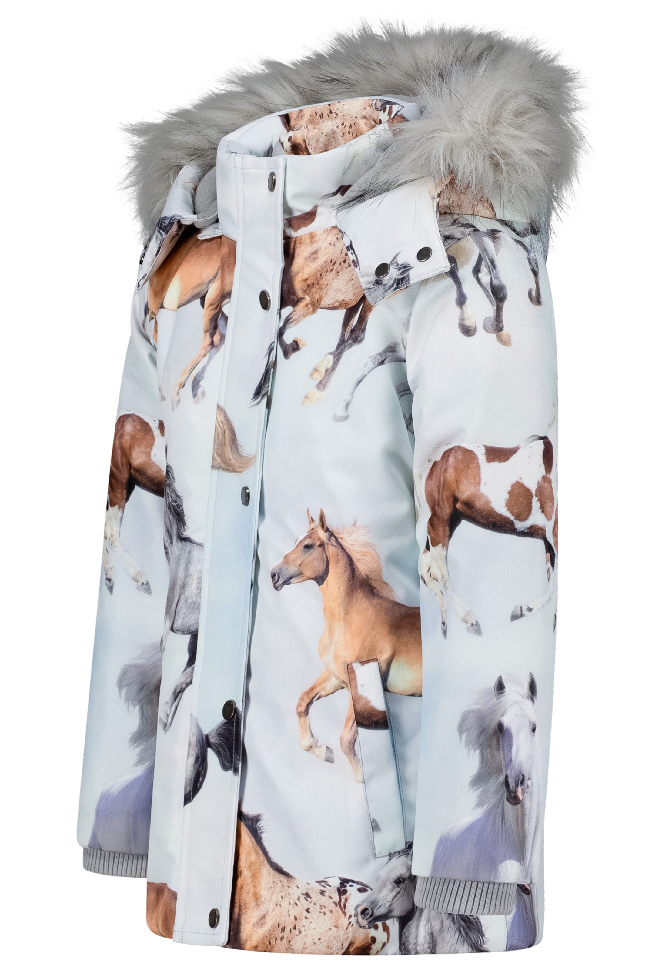 SALT AND PEPPER Performance Jacket 'Horses' in Blue