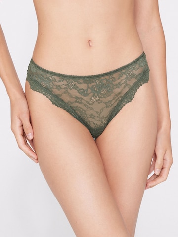 Tezenis Thong in Green: front