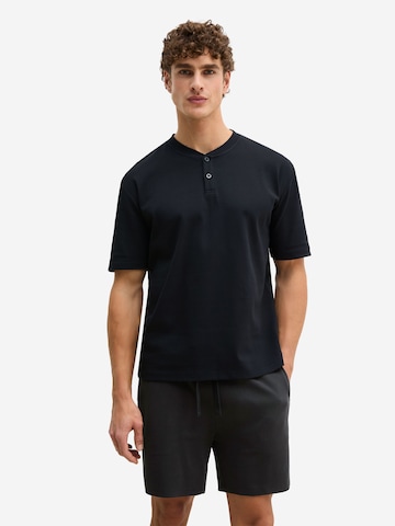 T-Shirt ' Mix N Match ' Marc O'Polo en noir : devant