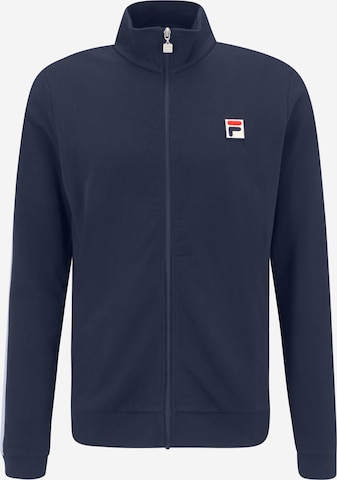 FILA Sweatvest 'LANGWEDEL' in Blauw: voorkant