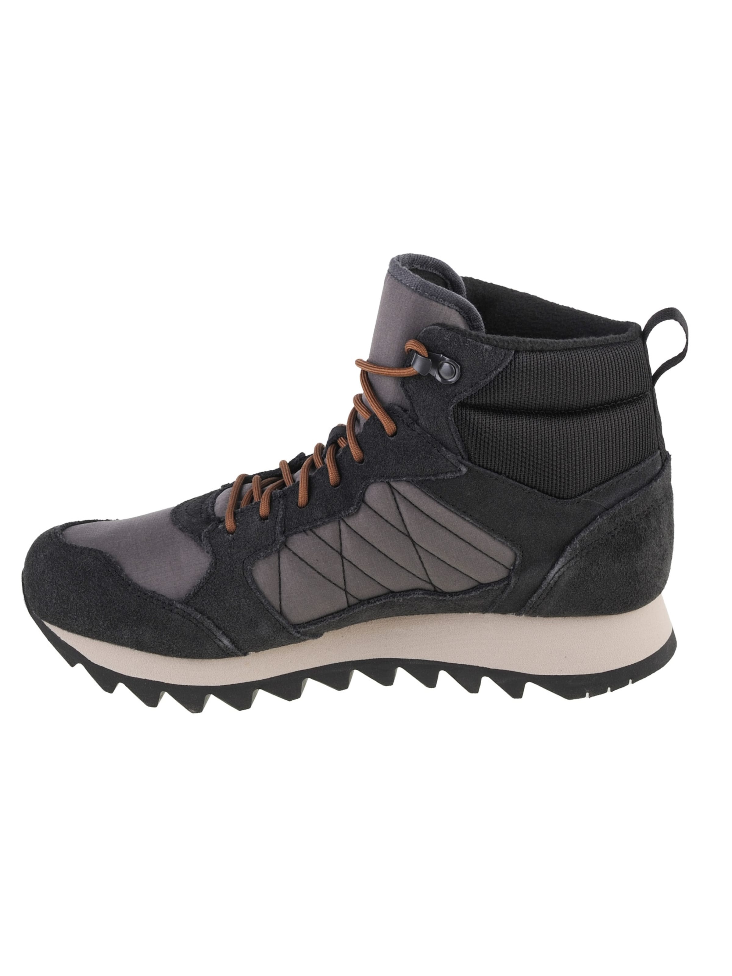 MERRELL Boots 'Alpine Sneaker Mid PLR WP 2' in Zwart: voorkant