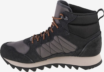 MERRELL Boots 'Alpine Sneaker Mid PLR WP 2' in Zwart: voorkant