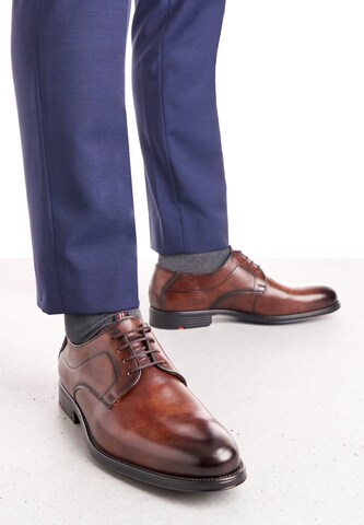 LLOYD Lace-Up Shoes in Brown: front