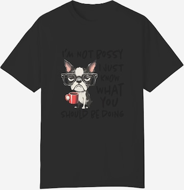 GORHEY Shirt in Zwart: voorkant