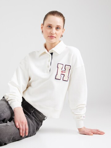Tommy Jeans Sweatshirt in Beige: front