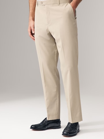 Regular Pantalon à plis Next en beige : devant