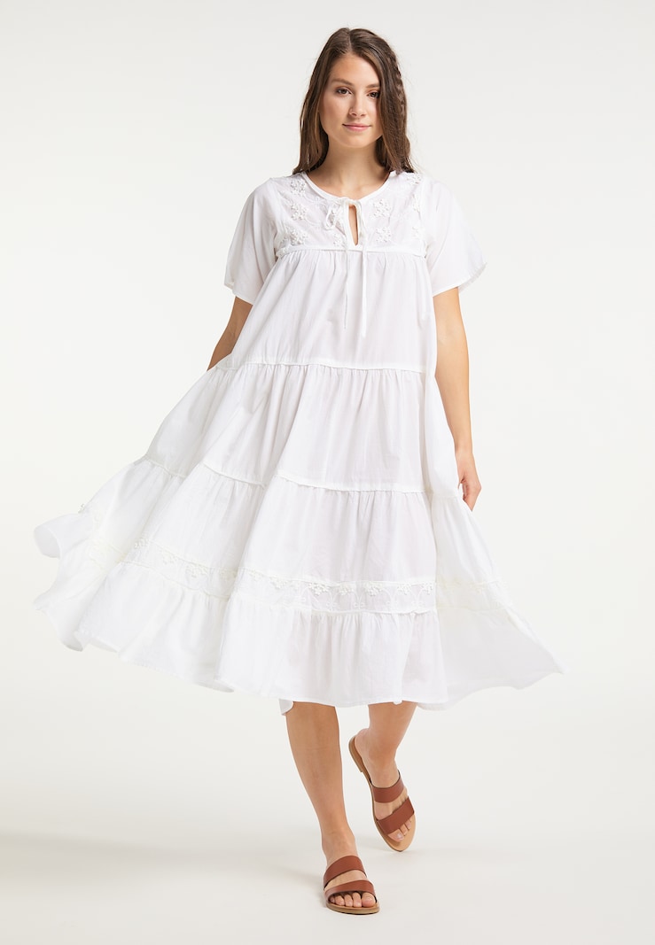 Summer Dresses IZIA Summer dresses White