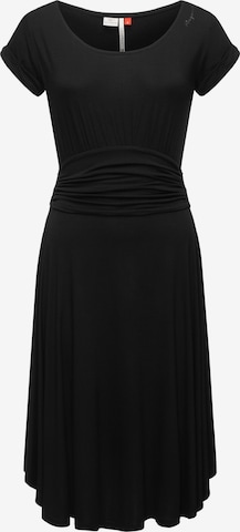 Ragwear Φόρεμα 'Yvone' σε μαύρο: μπροστά