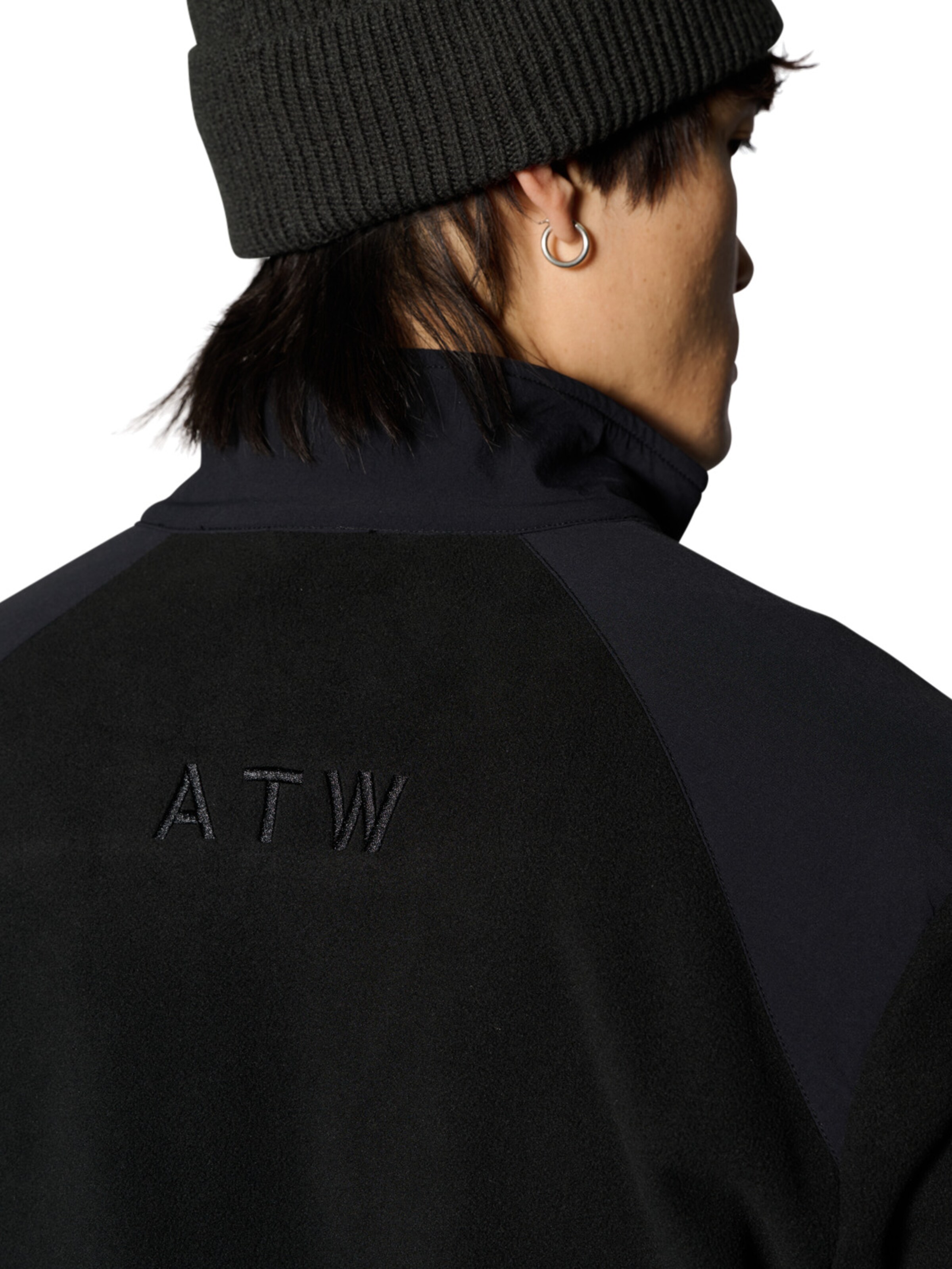 HALO Fleecejacke in Schwarz