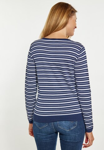 usha BLUE LABEL Knit Cardigan in Blue