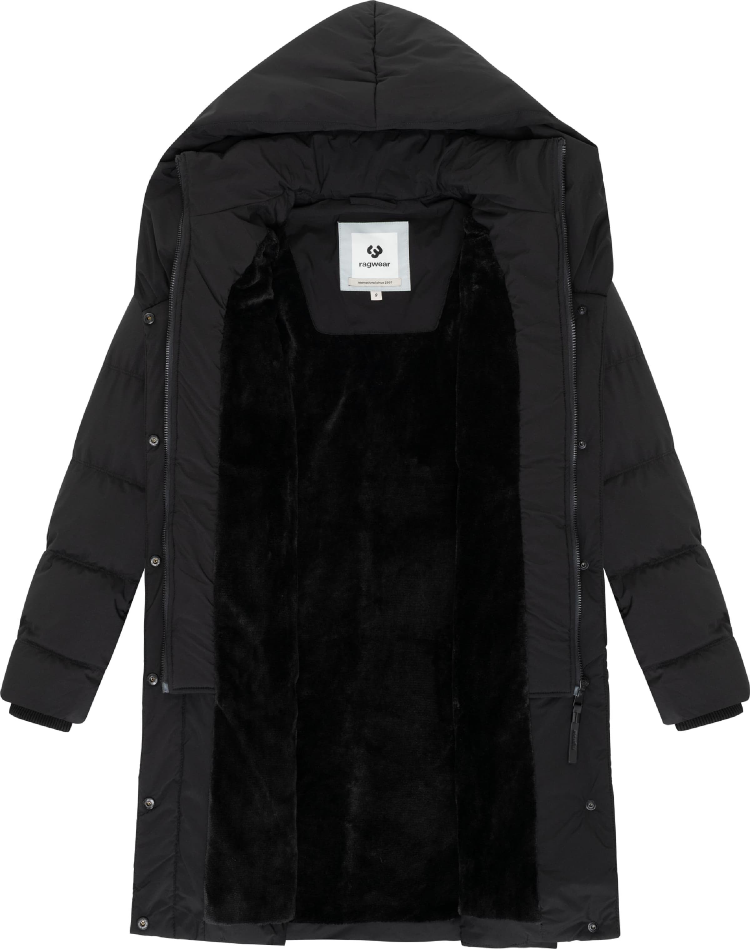 Ragwear Winter coat 'Natalka' in Black