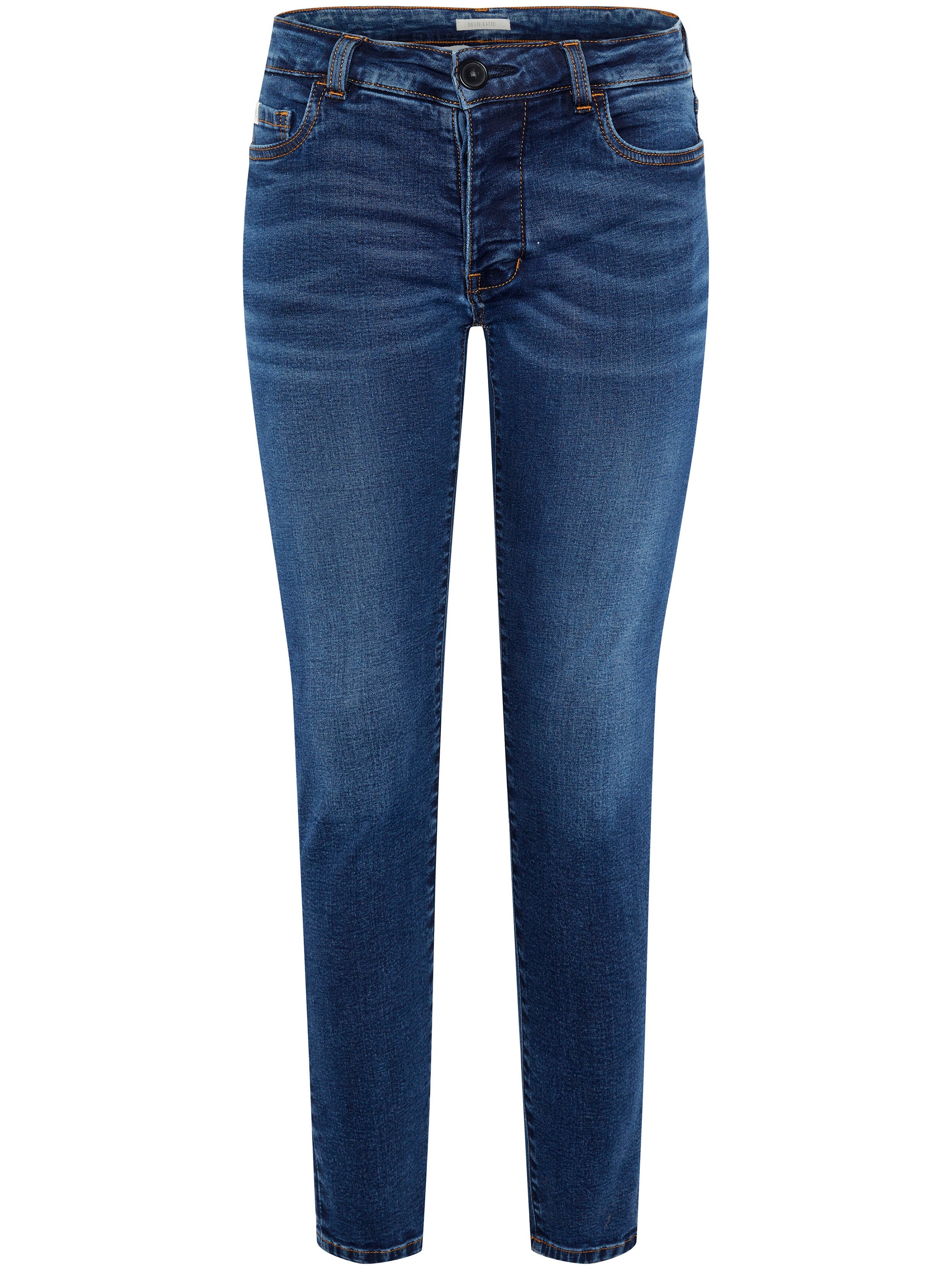 Detto Fatto Slimfit Jeans in Blau: Vorderseite