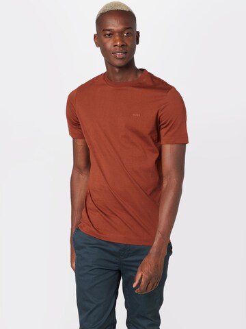 BOSS Bluser & t-shirts 'Thompson' i brun: forside