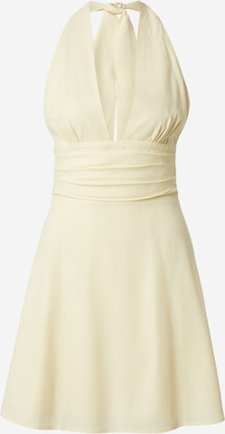 MAKARIĆ - Vestido em amarelo: frente