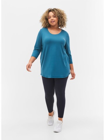 Active by Zizzi Performance shirt in Blue