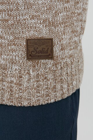 !Solid Knit Cardigan 'Pomeroy' in Beige