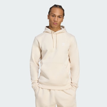 Sweat-shirt 'Essentials' ADIDAS ORIGINALS en blanc : devant