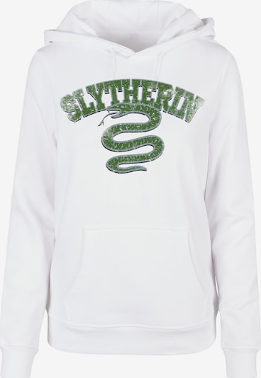 F4NT4STIC Sweatshirt 'Harry Potter Slytherin Sport Emblem' in basaltgrau / grün / weiß, Produktansicht