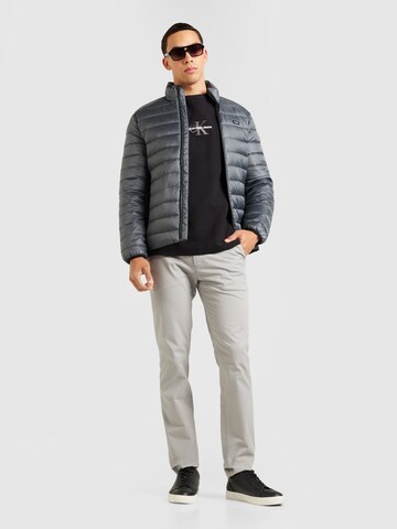 Calvin Klein Slimfit Chino hlače | siva barva