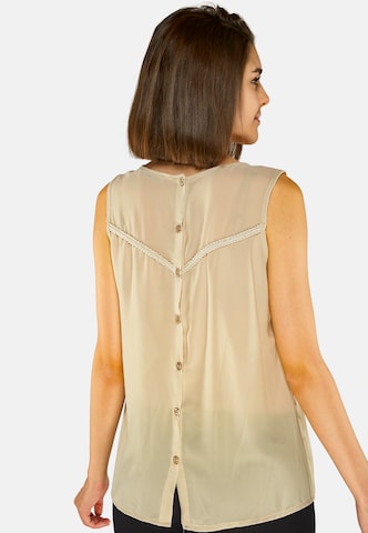 TOOche Long Top 'Capri' in Beige